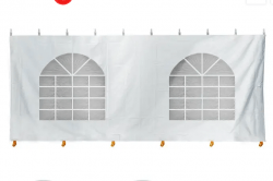 (1) 20' Cathedral Style Tent Wall Section